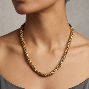 Dokra Choker Necklace