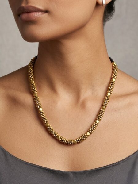 Dokra Choker Necklace