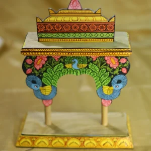 Wooden Temple with Exceptional Artwork
