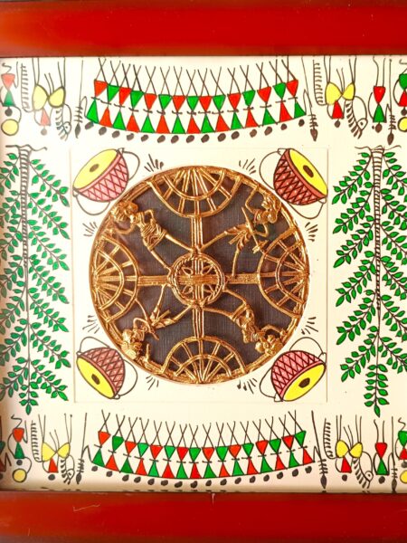 Dokra Pattachitra Painting Wall Frame