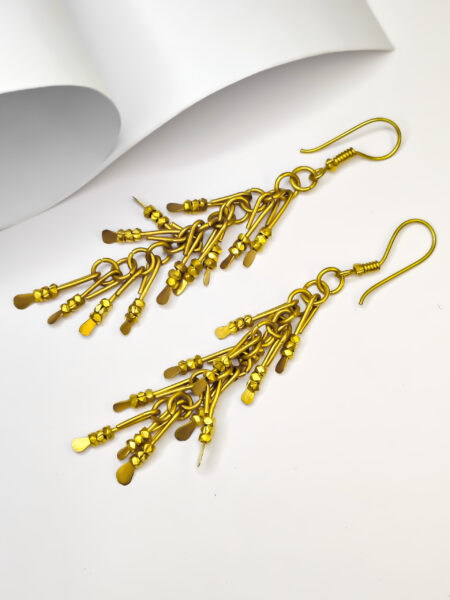 Exclusive, Hand-crafted, Dokra earrings