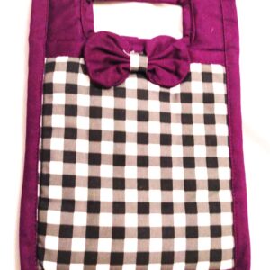 Beautiful, Ecofriendly, Hand-made, Fabric mobile charging holder