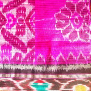 Authentic, Traditional, Hand-woven, Khandua Patta Saree